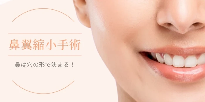 小鼻縮小術の画像